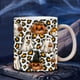 thumbnail image 5 of Taza de café espeluznante de Halloween Taza de agua Calabaza de Halloween Una taza, 5 of 6
