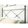 thumbnail image 4 of Beaumont Lane Queen X Metal Bed in Black, 4 of 5