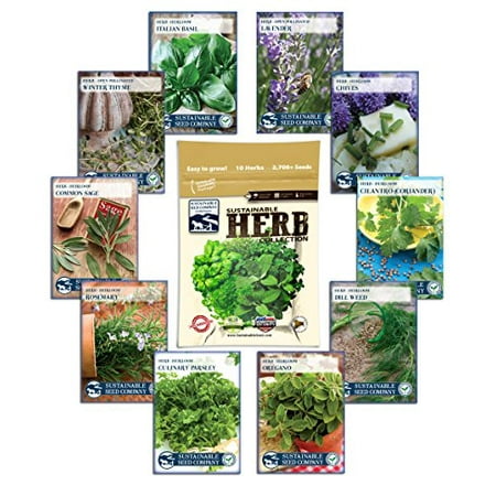 Grow Zinnia Seed (Culinary Herb Seed Collection - 100% NON-GMO, Easy-to Grow Heirloom Seeds - from a REAL Seed)