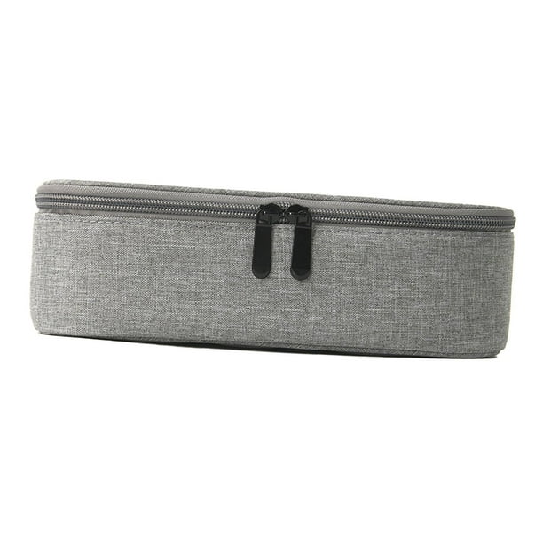 Estuche para transportar esmaltes de uñas, organizador multifuncional para esmaltes de uñas en gel. gris