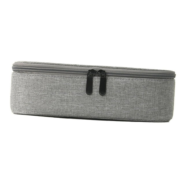 Suministros de uñas de caja que transporta esmalte de uñas Cosméticos gris