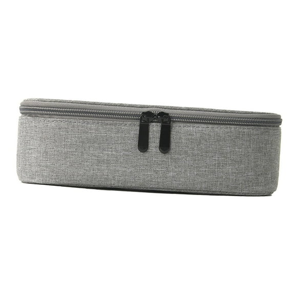 Suministros de uñas de caja que transporta esmalte de uñas Cosméticos gris