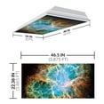 thumbnail image 2 of Octo Lights - Fluorescent Light Covers - 2x4 Flexible Ceiling Light Filters - For Classrooms and Offices - Astronomy 004, 2 of 7
