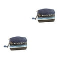 thumbnail image 3 of Transemion Lightweight Fabric Purse For Coins And Cards And Other Small Items. Coin Purse Blue - Ethnic Wind L 2Set, 3 of 6