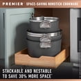 thumbnail image 2 of Calphalon Premier Space-Saving Hard-Anodized Nonstick 12-Quart Stock Pot with Lid, 2 of 6