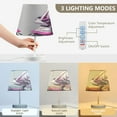 thumbnail image 4 of LED Desk Lamp Beautiful Girl with Mask Table Nightstand Lamps with 3 Color Temperatures for Home Bedroom Living Room Decor 6x11, 4 of 8
