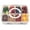 White-8, variant on Loobuu Portable Divided Serving Tray with Lid and Handle for Party, Snackle Box Food Container, Veggie Tray (White)