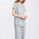 thumbnail image 5 of Tops de pijama para mujer con pantalones capri Conjuntos de pijama Xemadio CJWUS-724, 5 of 5