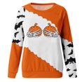 thumbnail image 5 of Sudadera para mujer Otoño Sudaderas Moda Impreso Camiseta suelta Blusa de manga larga Cuello redondo Tops casuales Odeerbi ODB-5, 5 of 5