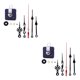 thumbnail image 3 of Injueey Clock Movement with Hour Minute Hand Repair Mechanism Replacing Crafting Accessory Kit DIY Wall Hands Clocks for Household 20mm 2Conjunto, 3 of 6