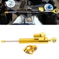 thumbnail image 4 of Control de seguridad del estabilizador del amortiguador de dirección de aleación de aluminio del manillar universal de la motocicleta (oro) Jadeshay A, 4 of 9