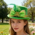 thumbnail image 4 of Cheapark St Patricks Day Headband Irish Festival Party Green Shamrock Carnival Party Props and Accessories, 4 of 6