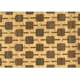 thumbnail image 1 of Ahgly Company Indoor Rectangle Abstract Brown Contemporary Area Rugs, 5' x 8', 1 of 4