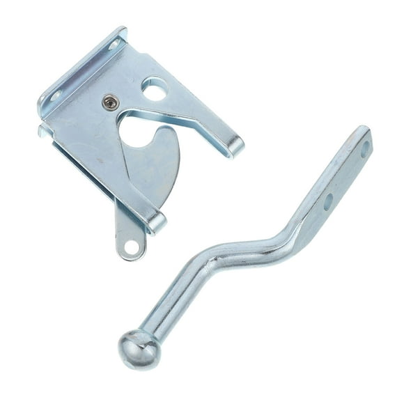 SHOWERORO Para Puerta De Con Cable De Tracción Fácil Y Protección Con Llave Plateado