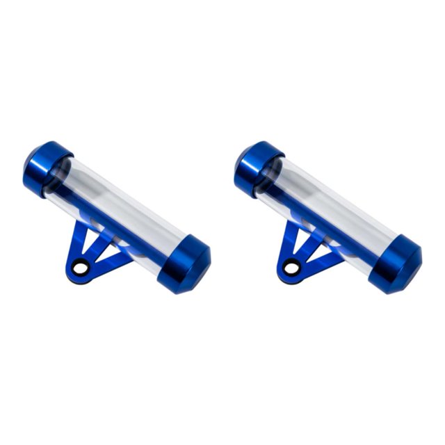 Ruiboury Easy To Install Motorcycle Tax Disc Holder Waterproof And Durable Waterproof And Not Easy To Rust blue 2Set