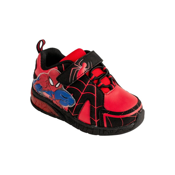 Marvel - Spider-Man Light-Up Athletic Sneaker - Walmart.com - Walmart.com