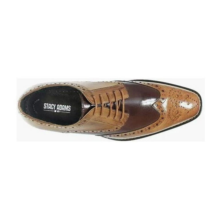 Stacy Adams Tinsley‎ Wingtip Oxford Mens Shoes Lace Up Tan Multi 25092-238 NEW Stacy Adams Tinsley Wingtip Oxford Mens Shoes Lace Up Tan  main image 3
