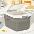 thumbnail image 1 of MesaSe Extra Large Rice Container Airtight Food Storage Containers Food Storage Containers with Lids for Rice Baking Rice Dispenser Storage Containers Special Price, 1 of 4