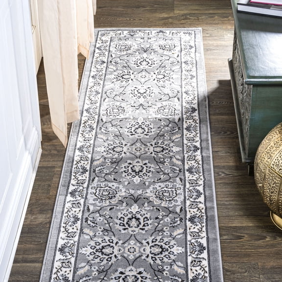 JONATHAN Y MODERN PERSIAN 2 x 10 Runner Rug, Cherie French Cottage - Gray/Cream, MDP505B-210