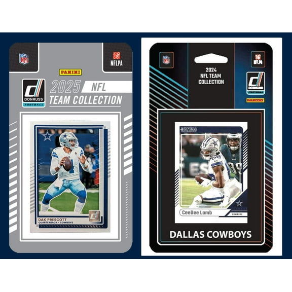 2025 2024 Donruss Factory Sealed Team Set 2 Pack Dallas Cowboys Prescott