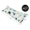 thumbnail image 3 of Sweet Jojo Designs Watercolor Floral Blue Pink and White Body Pillow Cover Case 54x20 (Pillow Not Included), 3 of 4