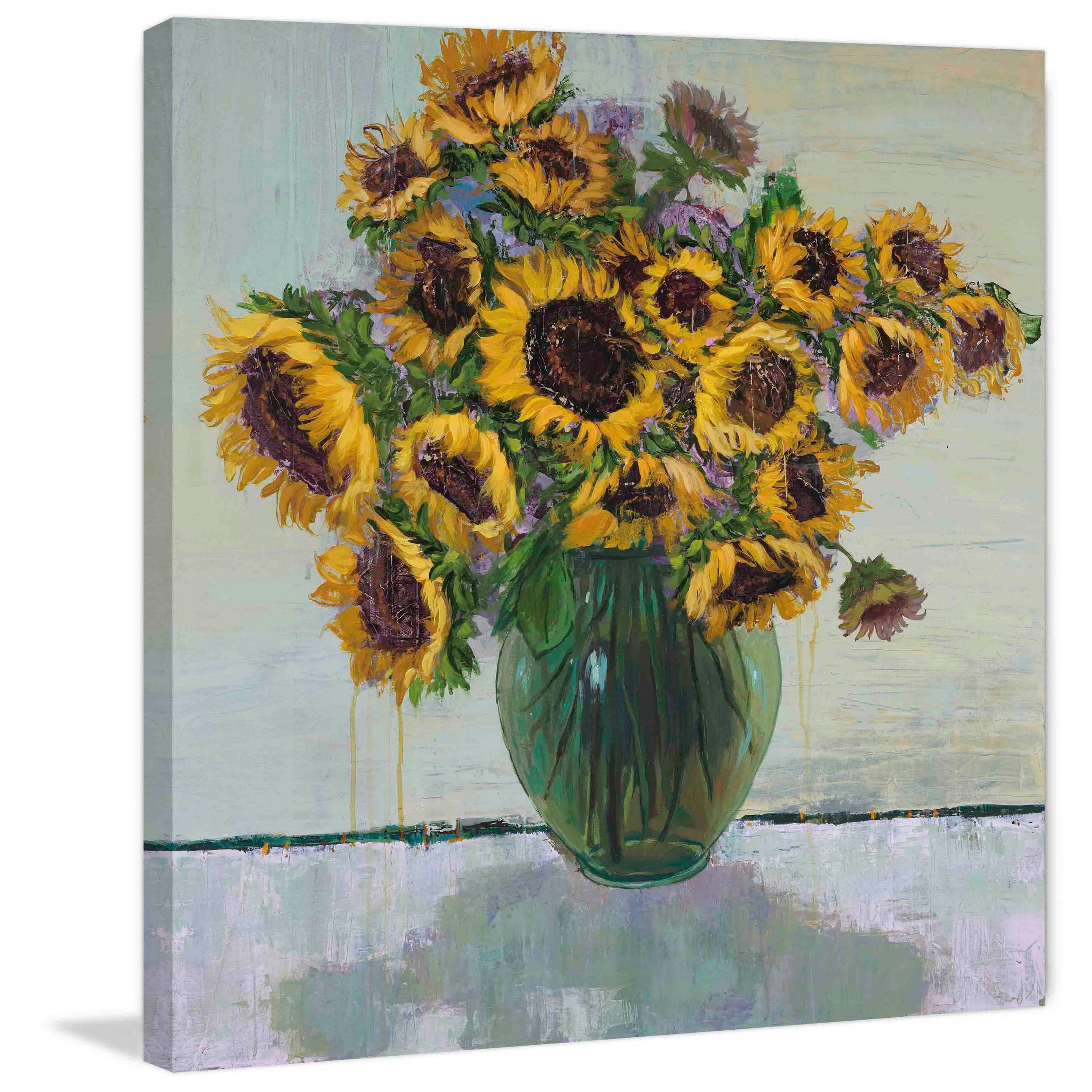 Marmont Hill "Chroma Moments I" by Julie Joy Painting Print on Wrapped Canvas