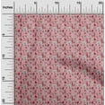 thumbnail image 2 of oneOone Georgette Viscose Pink Fabric Kids Craft Projects Decor Fabric Printed By The Yard 42 Inch Wide, 2 of 4