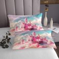 thumbnail image 3 of Erosebridal 3D Castle Coverlet Set Twin, Kawaii Princess Bedding Set, Fariy Tale Decor 2 Pieces, 3 of 5