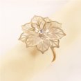 thumbnail image 4 of 6Pcs Napkin Rings Hollow Out Flower Shape Napkins Buckles Holders Dining Table Decorations, 4 of 7