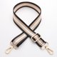 thumbnail image 5 of Bolso bandolera ancho con correa de 1,50 pulgadas ajustable para mujer Bolso de lona negro, 5 of 6