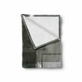 thumbnail image 2 of Taupe Soft Flannel Fleece Throw Blanket, 3 Dimensional Cubes Geometric Modern Abstraction Square Shapes Print, Cozy Plush for Indoor and Outdoor Use, 50" x 70", Pale Grey Taupe Green, by Ambesonne, 2 of 6