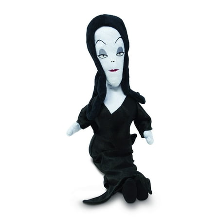 Cuddle Barn | Addams Family Animated Plush Doll Toy | Collectible Based on The New Movie for Fans and Halloween | Plays The Addams Family Theme Song (Morticia)