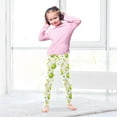 thumbnail image 5 of joogoo Girls' Leggings Apples Yoga Pants 5T, 5 of 8