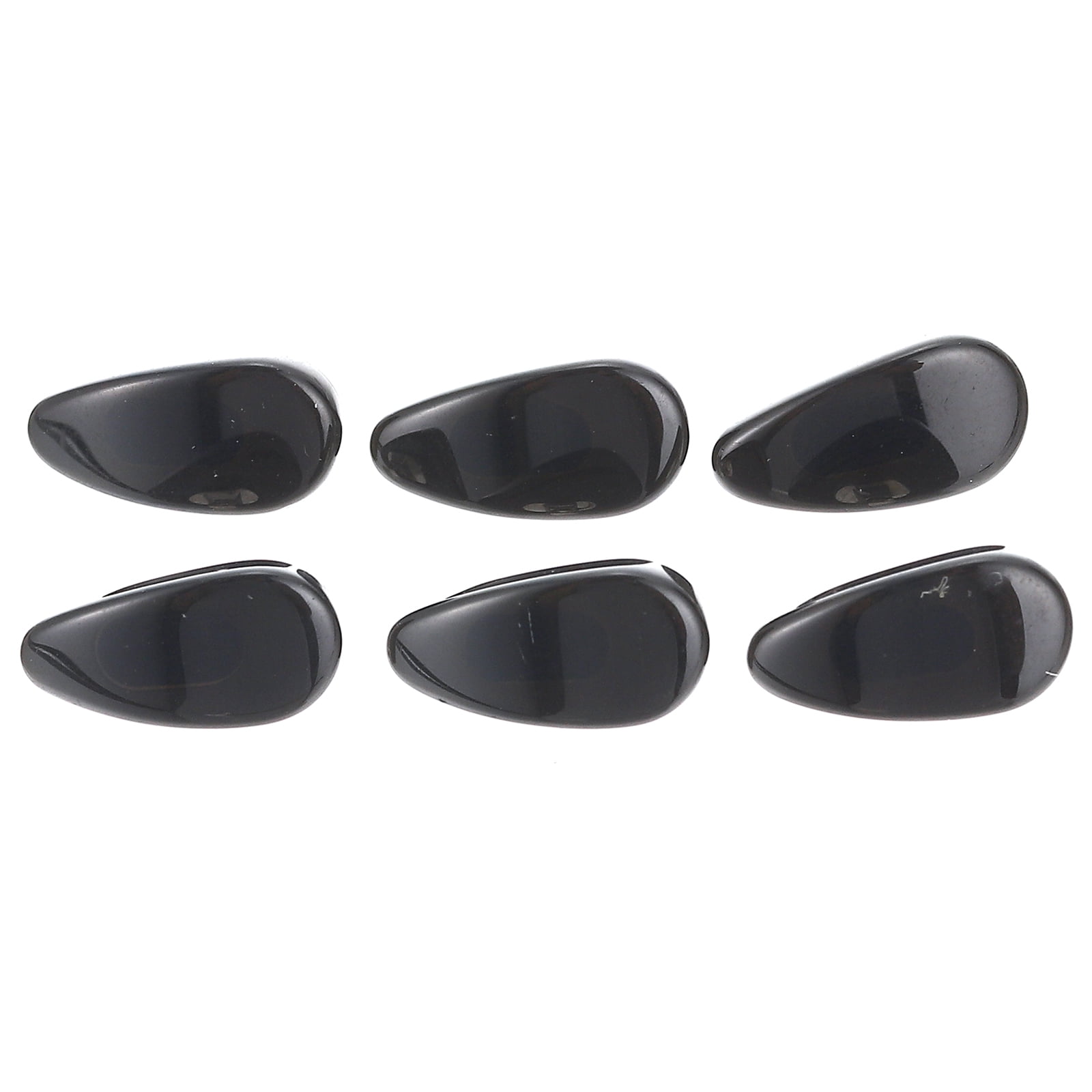 MasteelfCA 6 Pcs Coussinets de Nez Antidérapants Simples Pièces de Lunettes Coussinets de Nez