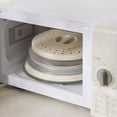 thumbnail image 2 of Microwave Heating Cover Silicone Folding Heating Cover Folding Cover, 2 of 10