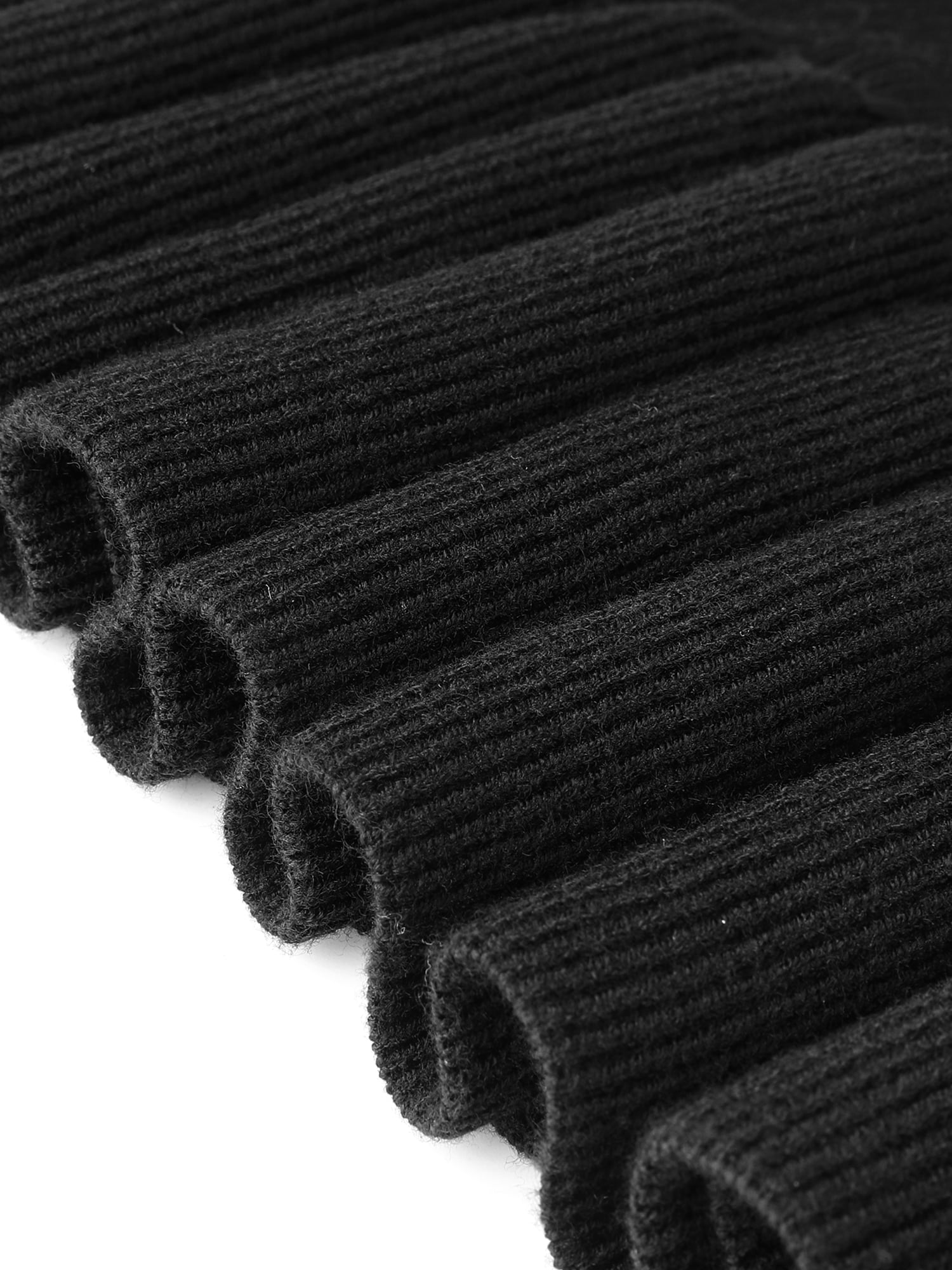 DARING DIVA Ruffle Ribbed Sleeveless Knit Bodycon Tank Mini Dress XL Black