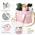 thumbnail image 5 of Family Size 4 Compartment Insulated Drink Bag, 4 Slot Tumbler Carrier with Removable Divider & Adjustable Strap, Water Bottle & Coffee Holder Tote for Hiking, Sports, Travel and Daily Outings, 5 of 7