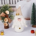 thumbnail image 7 of Christmas Santa Snowman Plush Figures Holiday Table Decor, Festive Character Ornament for Winter Season, 10in Cute Stuffed Mascot for Family, New Year Gift, 7 of 7