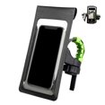 thumbnail image 1 of Phone Holder Waterproof TPU Mobile Phone Protecting Bag with Sensitive Touching Film and Camera Window Adjustable Phone Cover for Bicycle Motorcycle Riding, 1 of 9