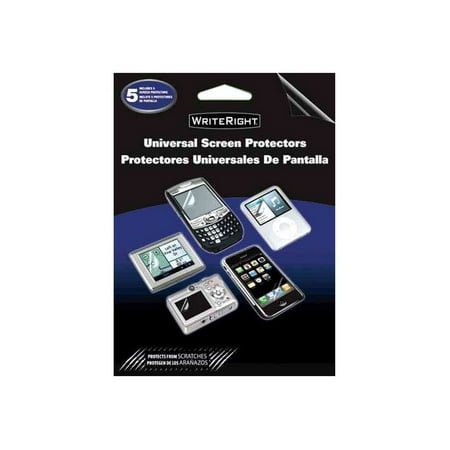Fellowes 5pk WriteRight Universal Screen Protector