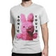 thumbnail image 4 of Camisetas de conejito rosa para hombre y mujer, camisetas de algodón punk con banda de rock Sonic Youth, camisetas creativas de manga corta con cuello redondo, camisetas de talla grande, 4 of 5