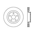 thumbnail image 2 of Centric Parts Disc Brake Rotor P/N:127.62114L Fits select: 2008-2009 PONTIAC G8, 2 of 2