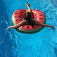 thumbnail image 2 of Watermelon Swimming Ring, Swimming Pool Float Tube Summer Outdoor Inflatable Swimming Pool, 2 of 4