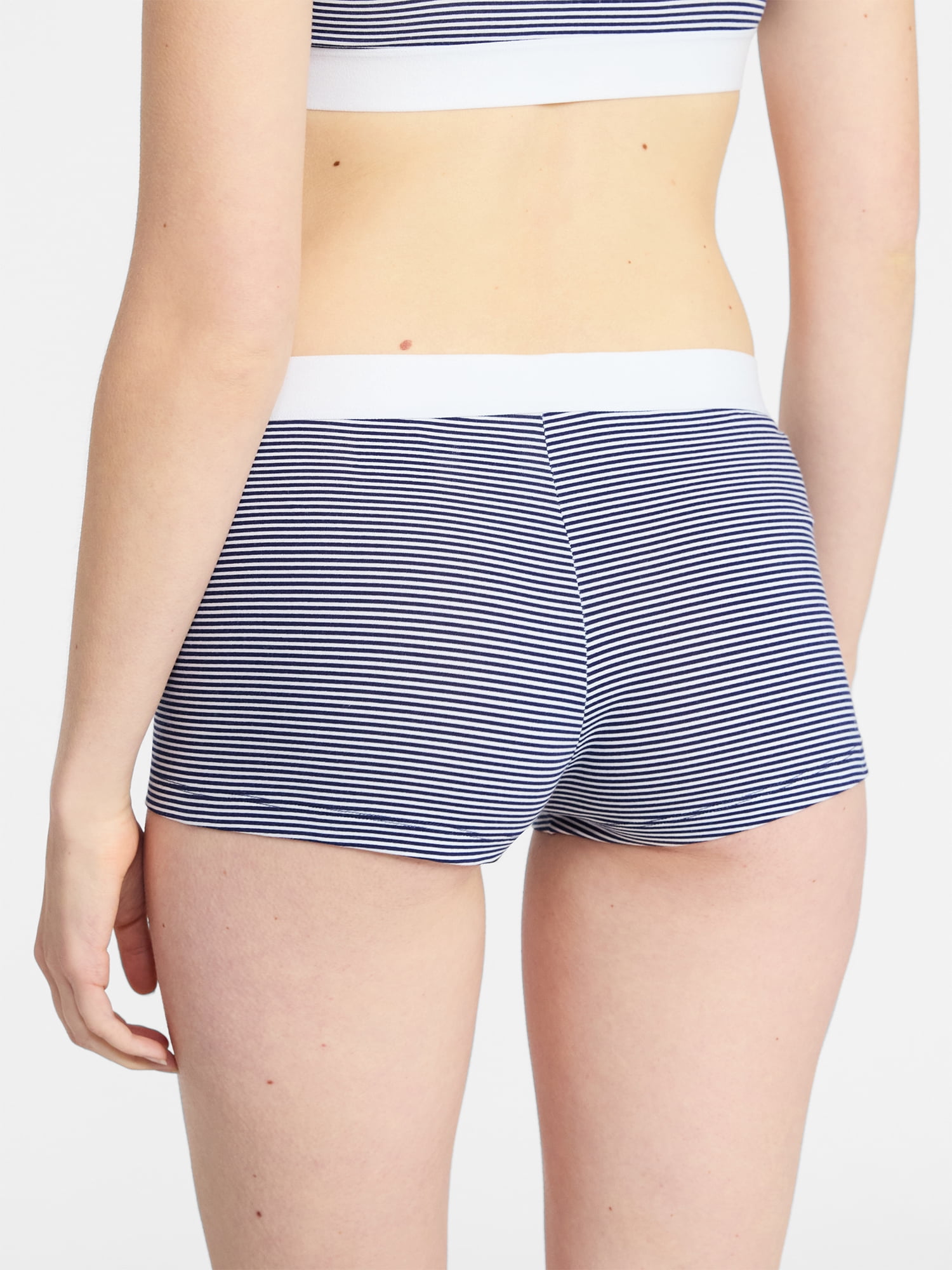 No Boundaries Women's Cotton Jersey Boyshort Panties, Sizes XS-XXXL