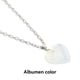 thumbnail image 5 of Collar con colgante de amor en forma de gota, collares encantadores que combinan con todo, diseño especial delicado, decoración de cadena para Ropa, zapatos y accesorios Miscelánea Clara de huevo Qarigey AP014856-03, 5 of 6