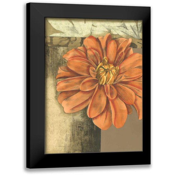 Goldberger, Jennifer 11x14 Black Modern Framed Museum Art Print Titled - Small Ethereal Bloom II