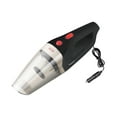 thumbnail image 2 of Wired Vacuum Cleaner High Suction Portable Handheld Car and Home Vacuum 120W 29000Pa with Multiple Attachments Washable Filter USB Charging Black White, 2 of 5
