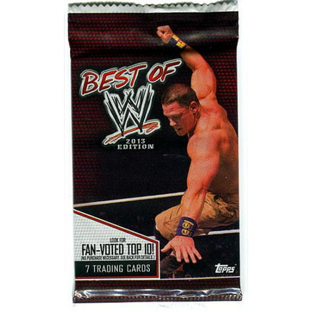 WWE Wrestling 2013 Best of WWE Trading Card Pack (Best Wwe Game Ever)