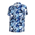 thumbnail image 4 of Wukai Evil Eye Men’s Polo Shirts,Quick-Dry Athletic Shirt,Classic Fit Shirts-X-Large, 4 of 8