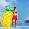 thumbnail image 4 of Hamaca Inflable de Agua, 195 x 90 cm, Tumbona Flotante, Silla de Piscina Gigante, Cama Flotante Inflable para Adultos, niños, Playa, Piscina, Fiesta de Verano (Piña), 4 of 5